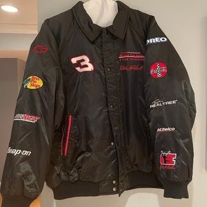 Vintage Dale Earnhardt #3 Chase Authentics Wilsons Leather Large Black Jacket